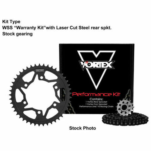 Vortex Kawasaki ZX9R 2002-2004 V3 Chain Sprocket Kit 16-42 525RV3